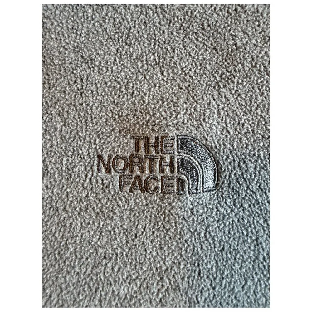 The North Face Men’s Quarter Zip Fleece Pullover Gray Size M